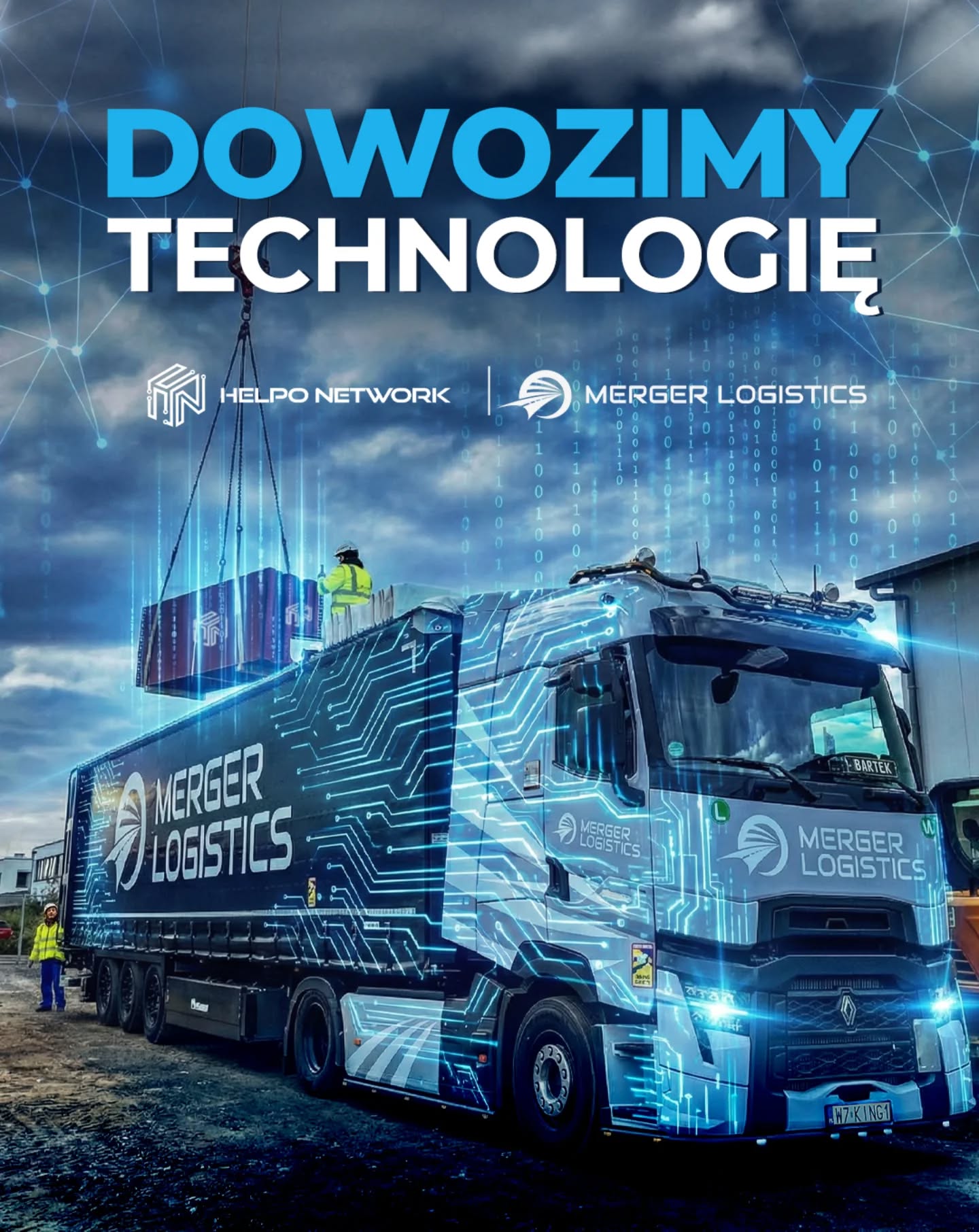 Dowozimy technologię! 🚛💻

Do grona firm, które nam zaufały, dołącza Merger Logistics – jedna z najszybciej rozwijających się firm transportowo-spedycyjnych w regionie.

W Helpo Network przejmujemy stery nad ich zapleczem technicznym. Odpowiadamy za: 
✅ Kompleksowe wsparcie IT 
✅ Hosting strony internetowej 
✅ Bezpieczną pocztę firmową.

Ich rozwiązania działają teraz na naszej infrastrukturze: Hosted on infrastructure provided by HELPO Network.

Cieszy nas ta współpraca i to, że możemy realnie wspierać rozwój kolejnej ambitnej firmy.

Jedziemy dalej! 🚀

#helponetwork #it #współpraca #technologia