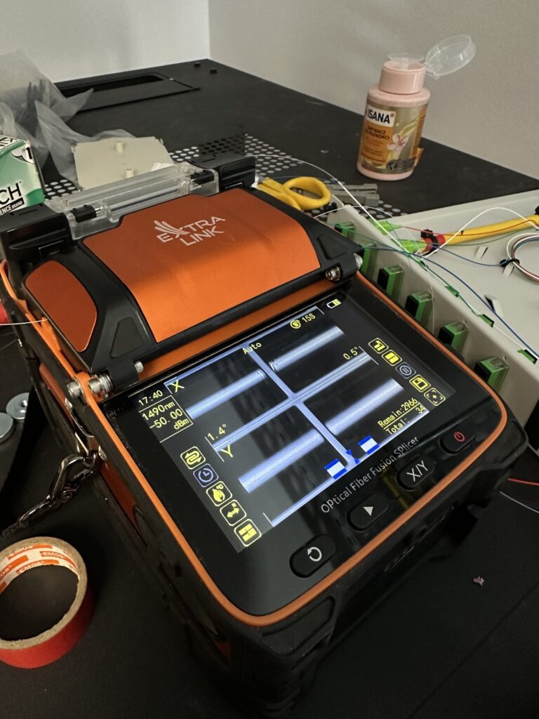 spawarka do światłowodów